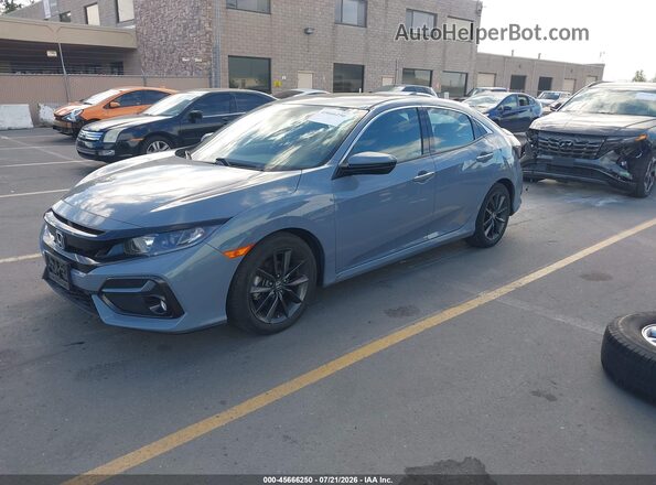SHHFK7H64LU400198 2020 HONDA CIVIC Blue Передня ліва чверть