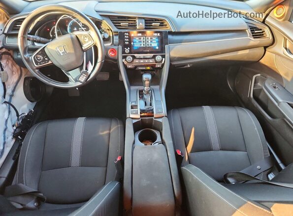 SHHFK7H64MU232919 2021 HONDA CIVIC White Вид панелі приладів