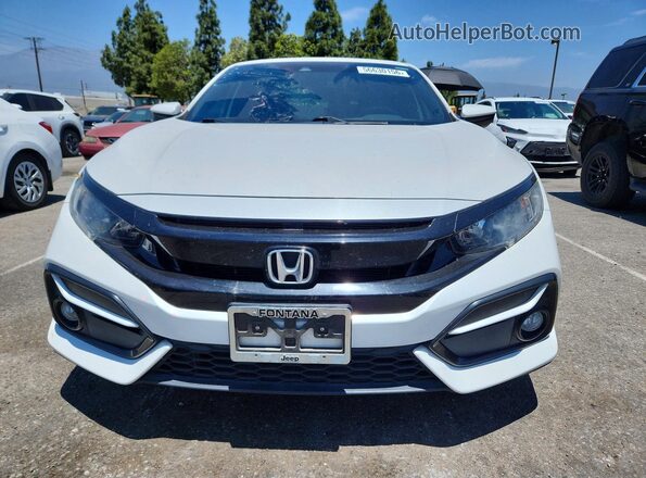 SHHFK7H66LU411963 2020 HONDA CIVIC White Դիմացի տեսք