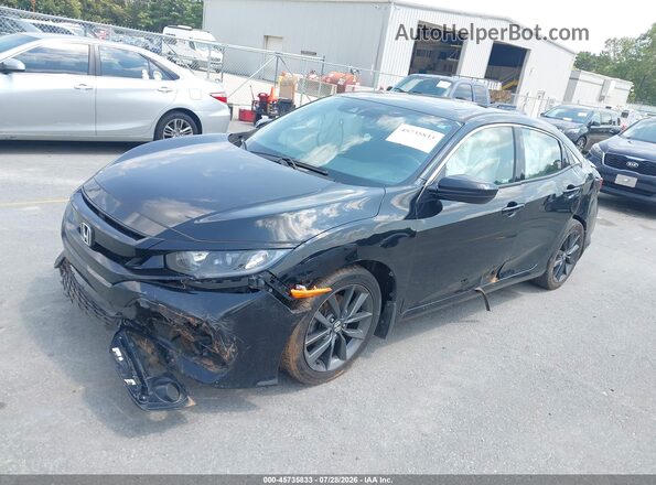 SHHFK7H66LU419304 2020 HONDA CIVIC Black Front left