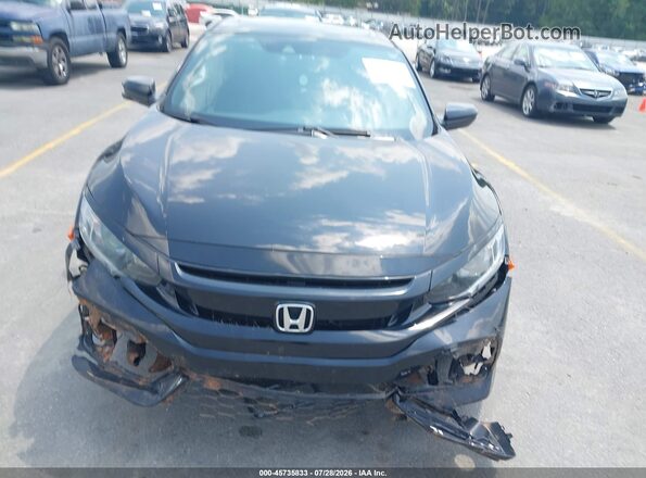 SHHFK7H66LU419304 2020 HONDA CIVIC Black Instrument cluster view