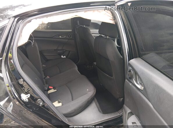 SHHFK7H67KU410416 2019 HONDA CIVIC Black VIN კოდის სტიკერის ხედი