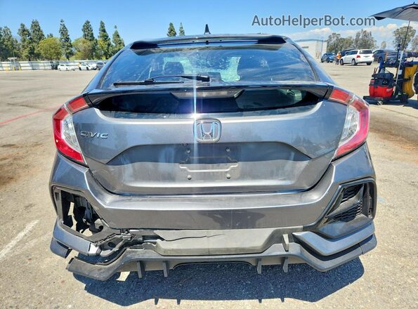 SHHFK7H67KU413705 2019 HONDA CIVIC Угольный Вид сзади