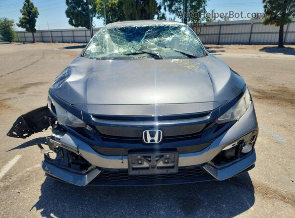SHHFK7H67KU413705 2019 HONDA CIVIC Угольный Вид спереди