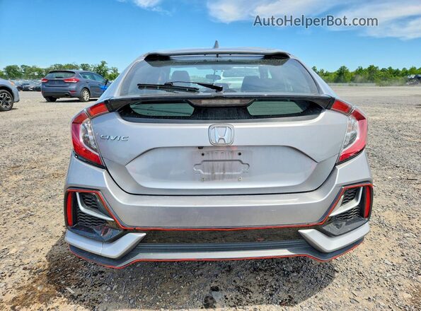 SHHFK7H67LU407887 2020 HONDA CIVIC Серебряный Вид сзади