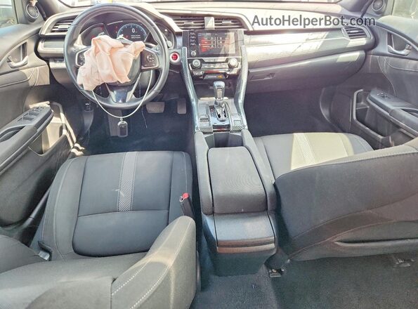 SHHFK7H67LU407887 2020 HONDA CIVIC Серебряный Вид панели приборов