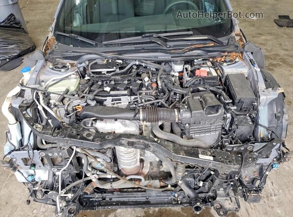 SHHFK7H68KU413101 2019 HONDA CIVIC Blue Widok wnętrza z tyłu
