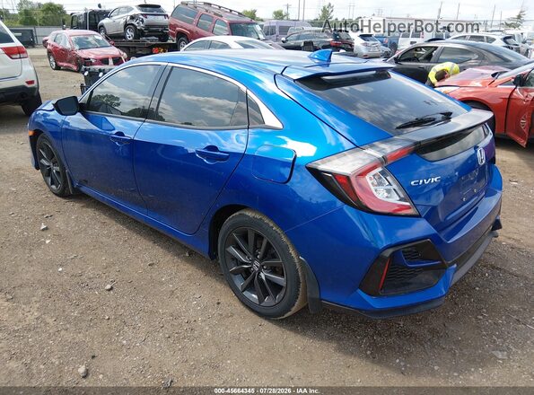 SHHFK7H68LU201574 2020 HONDA CIVIC Синий Задняя левая четверть