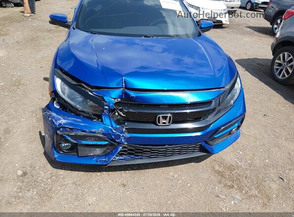 SHHFK7H68LU201574 2020 HONDA CIVIC Синий Вид спереди