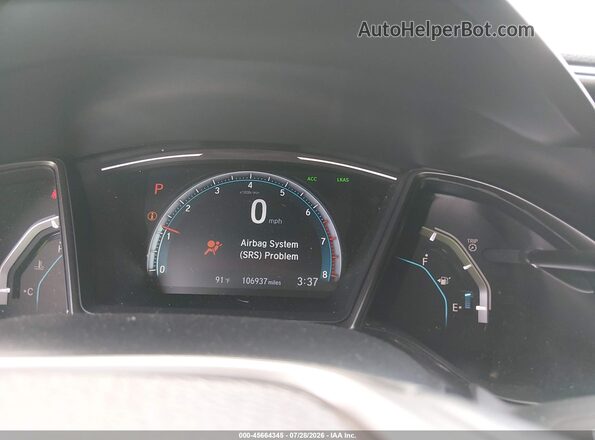 SHHFK7H68LU201574 2020 HONDA CIVIC Синий Вид задних сидений