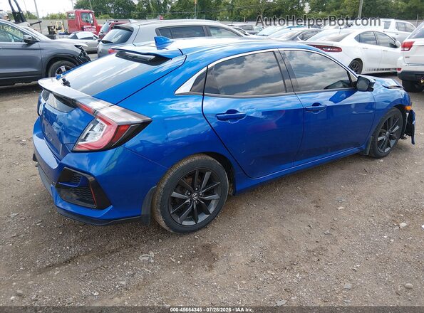 SHHFK7H68LU201574 2020 HONDA CIVIC Синий Задняя правая четверть