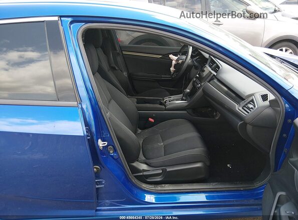 SHHFK7H68LU201574 2020 HONDA CIVIC Синий Вид салона спереди