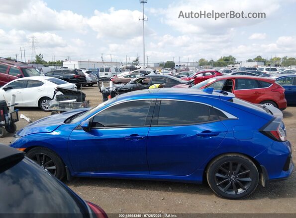 SHHFK7H68LU201574 2020 HONDA CIVIC Синий Панорамный вид салона 360°
