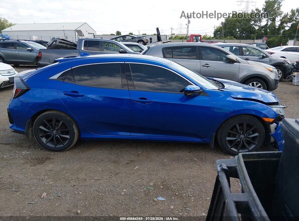 SHHFK7H68LU201574 2020 HONDA CIVIC Синий Вид задней части салона
