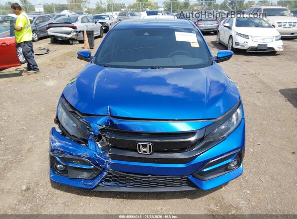 SHHFK7H68LU201574 2020 HONDA CIVIC Синий Вид щитка приборов