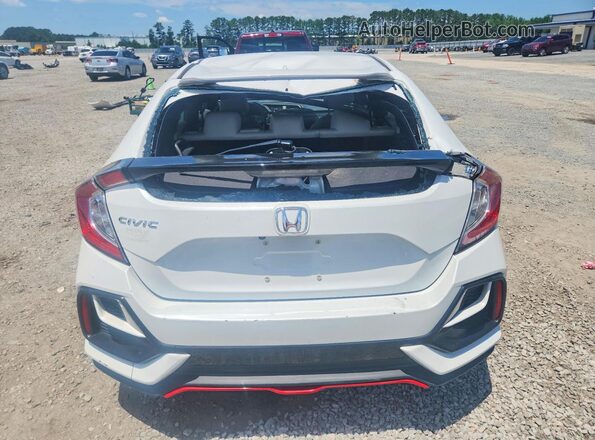 SHHFK7H68LU202854 2020 HONDA CIVIC White Widok z tyłu