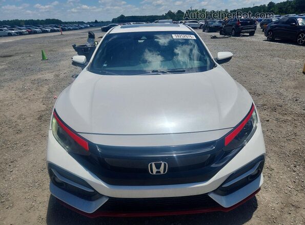 SHHFK7H68LU202854 2020 HONDA CIVIC White Widok z przodu