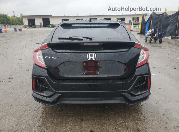 SHHFK7H68LU211053 2020 HONDA CIVIC Black Հետևի տեսք
