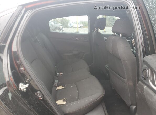 SHHFK7H68LU211053 2020 HONDA CIVIC Black Հետևի նստատեղերի տեսք