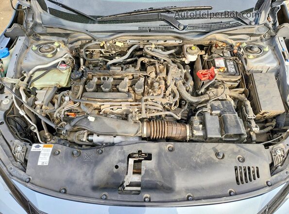 SHHFK7H68MU405079 2021 HONDA CIVIC Blue Rear interior view