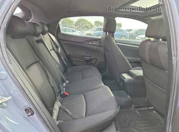 SHHFK7H68MU405079 2021 HONDA CIVIC Blue Rear seats view