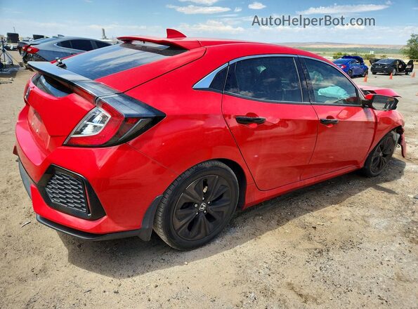 SHHFK7H69KU227194 2019 HONDA CIVIC Красный Задняя правая четверть