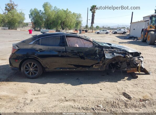 SHHFK7H69LU415666 2020 HONDA CIVIC Black Rear interior view