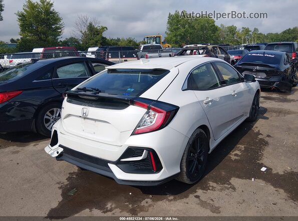 SHHFK7H69MU229613 2021 HONDA CIVIC White Trasero derecho