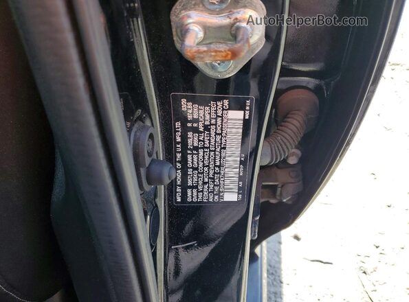 SHHFK7H6XLU221602 2020 HONDA CIVIC Black VIN sticker view