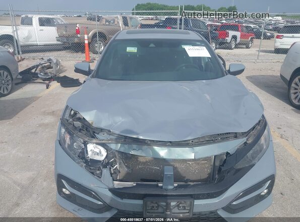 SHHFK7H6XMU200850 2021 HONDA CIVIC Blue Vista del cuadro de instrumentos