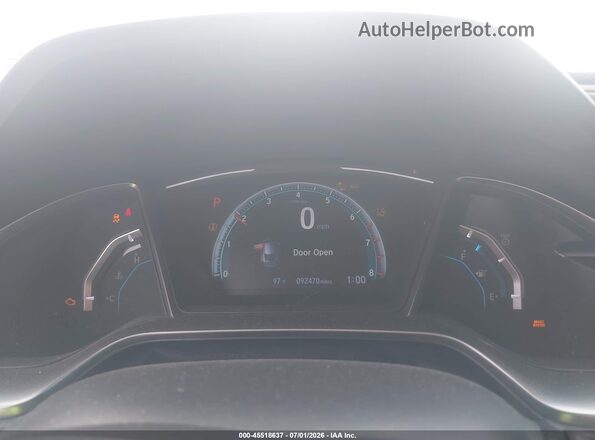 SHHFK7H6XMU200850 2021 HONDA CIVIC Blue Vista de los asientos traseros