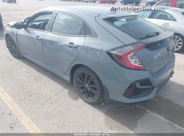 SHHFK7H6XMU200850 2021 HONDA CIVIC Blue Trasero izquierdo