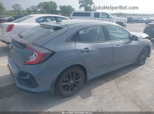 SHHFK7H6XMU200850 2021 HONDA CIVIC Blue Trasero derecho