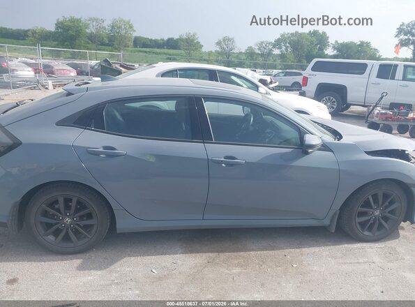 SHHFK7H6XMU200850 2021 HONDA CIVIC Blue Vista interior trasera