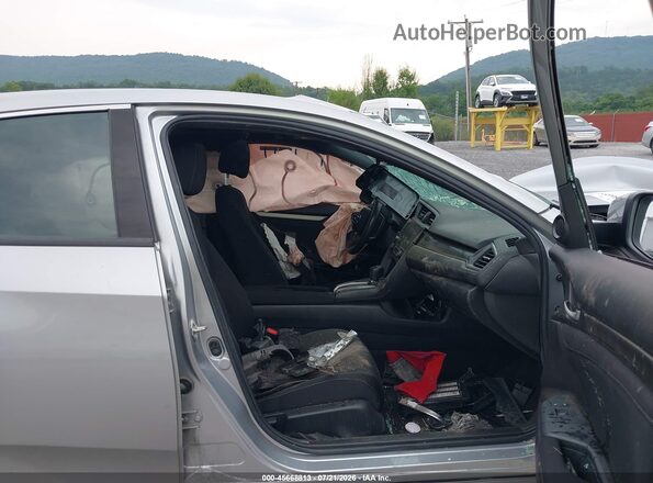 SHHFK7H6XMU411062 2021 HONDA CIVIC Серебряный Вид салона спереди