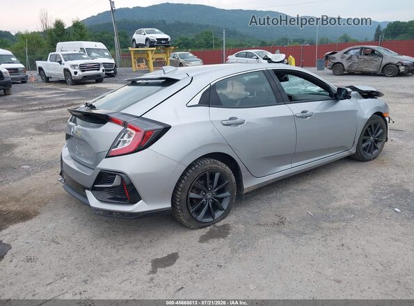 SHHFK7H6XMU411062 2021 HONDA CIVIC Серебряный Задняя правая четверть