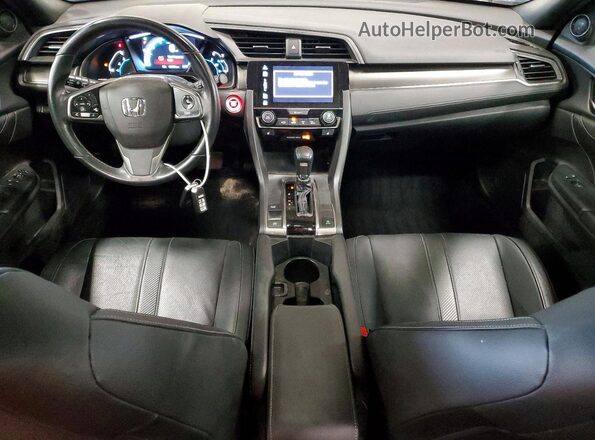SHHFK7H71JU214639 2018 HONDA CIVIC Gray წინა პანელის ხედი
