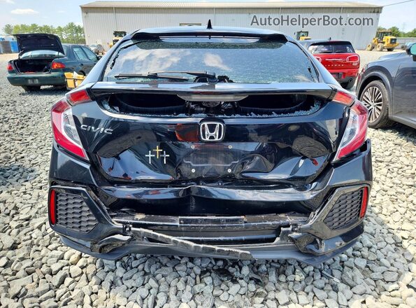 SHHFK7H74HU400475 2017 HONDA CIVIC Black Հետևի տեսք