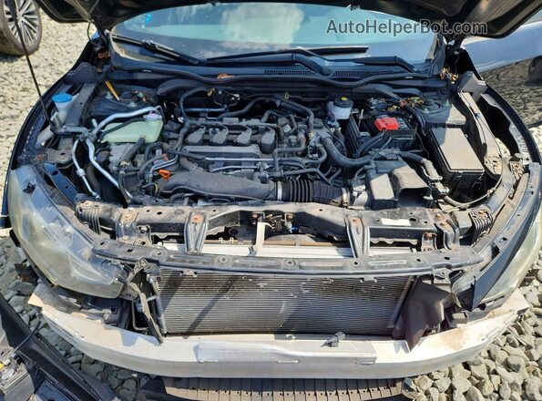 SHHFK7H74HU400475 2017 HONDA CIVIC Black Սալոնի հետևի տեսք