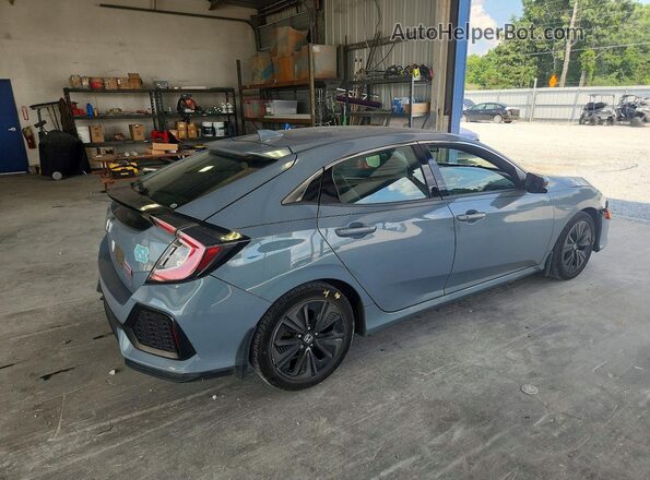 SHHFK7H75HU201046 2017 HONDA CIVIC Blue Задня права чверть