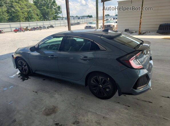 SHHFK7H75HU201046 2017 HONDA CIVIC Blue Задня ліва чверть