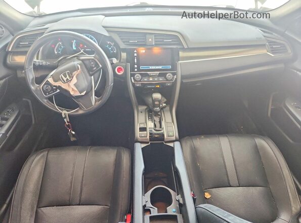 SHHFK7H75HU201046 2017 HONDA CIVIC Blue Вид панелі приладів