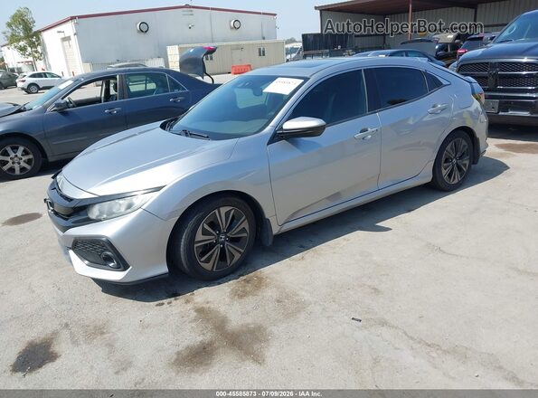 SHHFK7H81HU234425 2017 HONDA CIVIC Gray Vista tres cuartos delantera izquierda