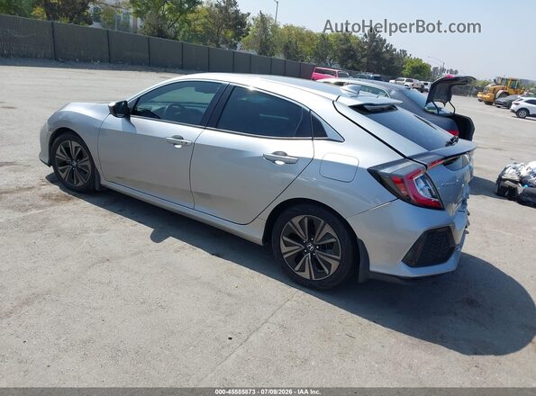 SHHFK7H81HU234425 2017 HONDA CIVIC Gray Trasero izquierdo