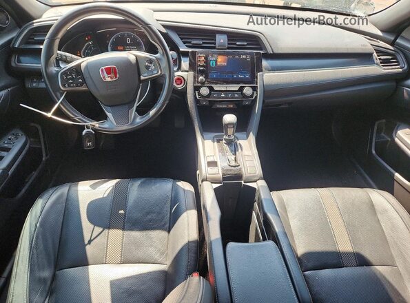 SHHFK7H83LU208482 2020 HONDA CIVIC Gray Вид панелі приладів