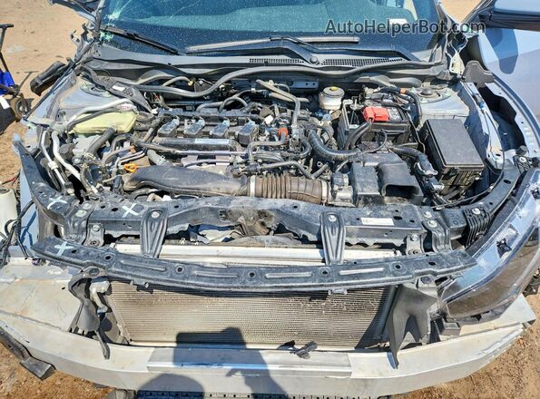 SHHFK7H83LU208482 2020 HONDA CIVIC Gray Вид задньої частини салону