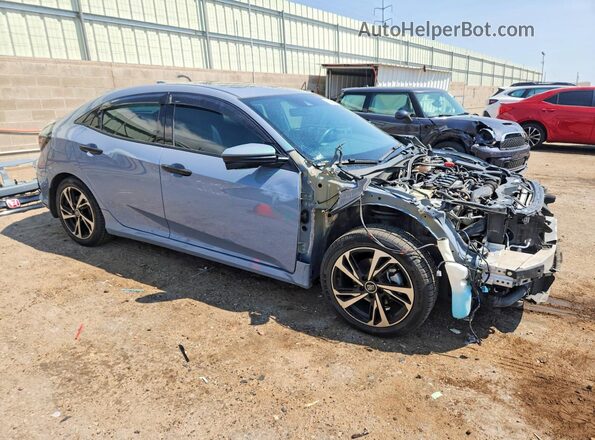 SHHFK7H83LU208482 2020 HONDA CIVIC Gray Передня права чверть