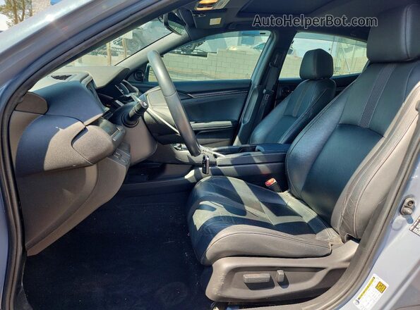 SHHFK7H83LU208482 2020 HONDA CIVIC Gray Вид салону спереду