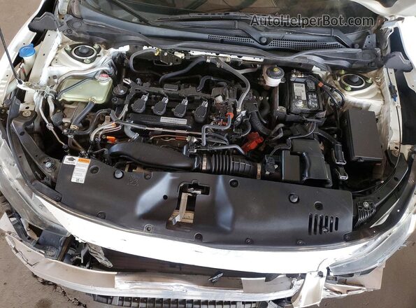 SHHFK7H84KU202592 2019 HONDA CIVIC White Սալոնի հետևի տեսք