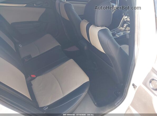 SHHFK7H84KU403344 2019 HONDA CIVIC White Vista de la etiqueta del VIN